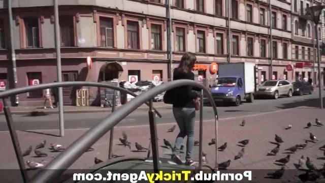 Милая Фокси Ди не ожидала, что первый же кастинг закончится окончанием внутрь
